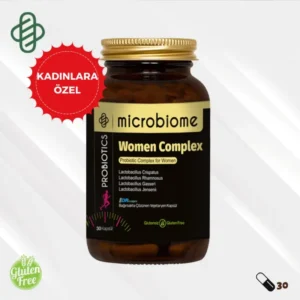 كبسولات بروبيوتيك لحماية فائقة ودعم لصحة المرأة 30 كبسولة من Microbiome