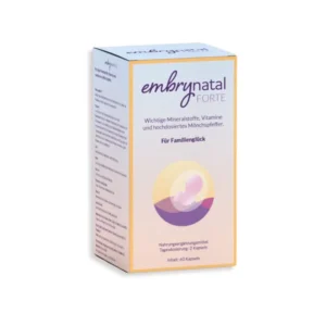 كبسولات امبريناتال فورتي Embrynatal Forte لزيادة فرص الحمل – 60 كبسولة