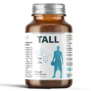 مكمل لزيادة الطول inMAX Tall دعم نمو العظام والغضاريف للأولاد والبنات – 60 كبسولة