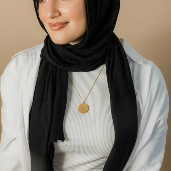 ⁦قلادة آية الكرسي مطلية بالذهب⁩ - الصورة ⁦2⁩